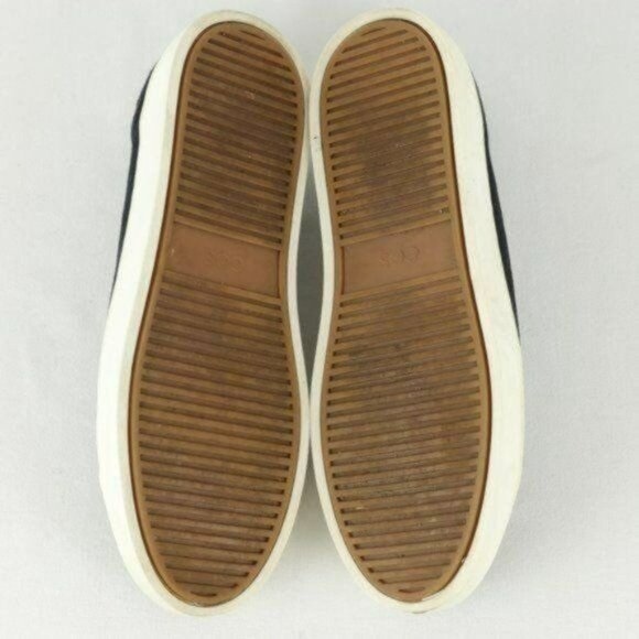 COS Women's Size 40 Blue White Suede Slip On Platform Sneakers - Picture 6 of 10